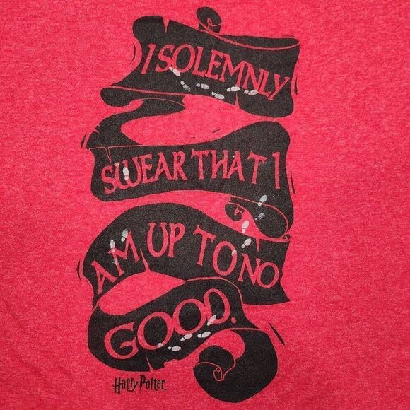 Harry Potter "I Solemnly Swear" Short Sleeve T-Shirt Size XXS (4/5) - Picture 2 of 10